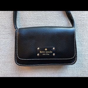 Kate Spade black over the shoulder bag